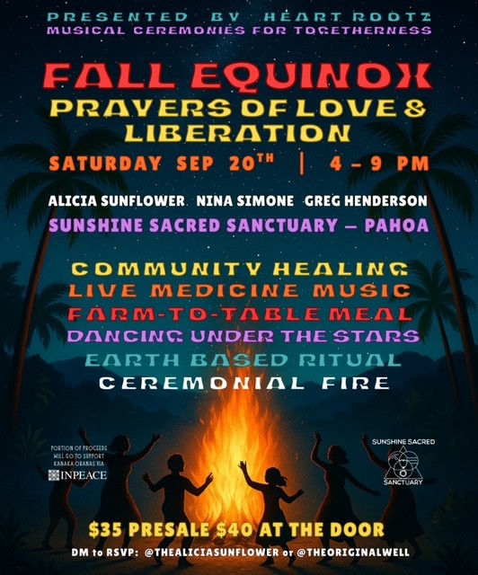 Fall Equinox: Prayers of Love & Liberation